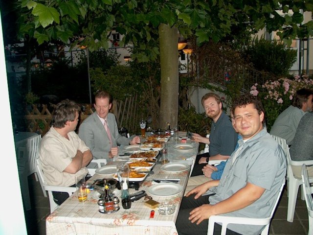 Abendessen im Mayflower 03